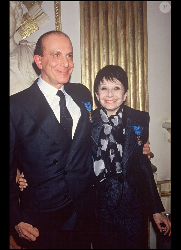 Roland Petit et son épouse Zizi Jeanmaire 