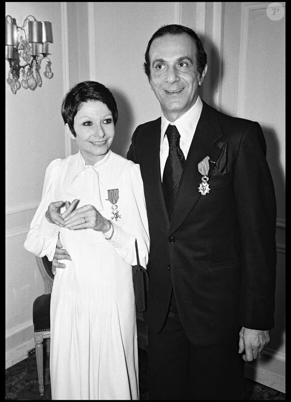 Roland Petit et son épouse Zizi Jeanmaire 