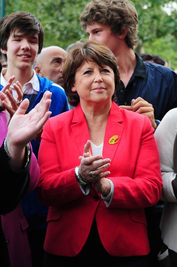 Martine Aubry, le 14 juillet 2011.