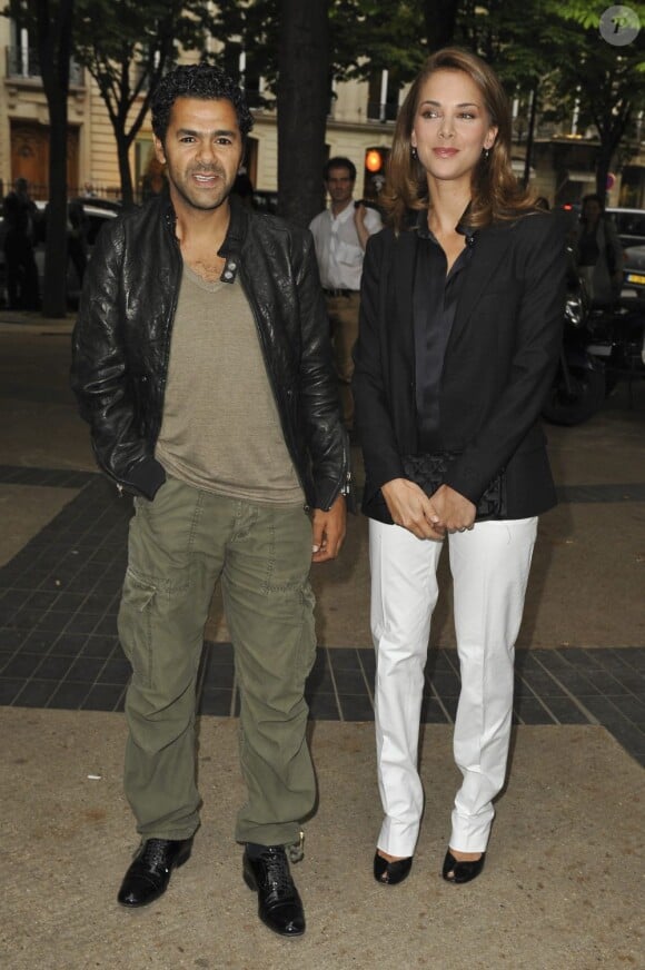 Jamel Debbouze et son épouse Mélissa Theuriau en juin 2010.