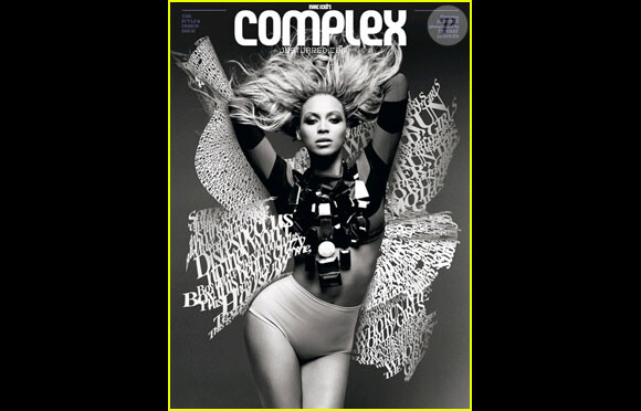 Beyoncé fait la couverture du magazine américain Complex pour son édition d'août/septembre 2011.