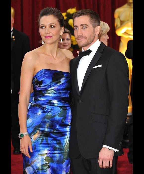 Jake et Maggie Gyllenhaal à Los Angeles lors des Oscars 2010
