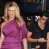 Kirstie Alley se rend à la célèbre émission de télé de David Letterman, le 25 juillet 2011 à New York
