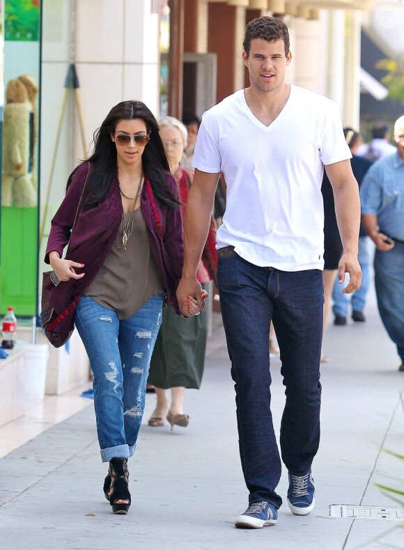 Kim Kardashian et Kris Humphries le 14 juin 2011 à Los Angeles