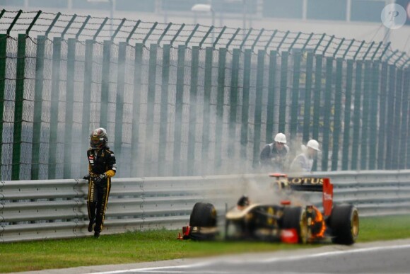 Dimanche 31 juillet 2011, Jenson Button remportait le 11e Grand Prix de sa carrière en Hongrie, sur le Hungaroring, pour son 200e départ en F1. Nick Heidfeld (photo), lui, n'a pas eu cette chance !