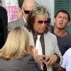 Al Pacino sur le tournage du biopic de Phil Spector le 2 août 2011 à Long Island