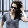 Kristen Stewart a provoqué un accident de voiture mineur, à Los Angeles. Juillet 2011