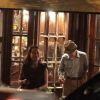 Javier Bardem et Penélope Cruz s'en vont dîner avec Woody Allen à Rome le 18 juillet 2011