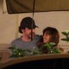 Javier Bardem et Penélope Cruz s'en vont dîner avec Woody Allen à Rome le 18 juillet 2011