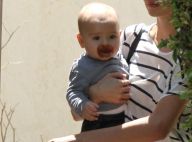 Miranda Kerr en duo avec son adorable Flynn, déjà grand séducteur