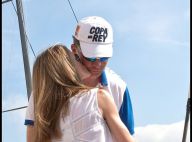 La radieuse Letizia d'Espagne félicite son Felipe avec de doux baisers