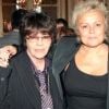 TONY KRANTZ, MURIEL ROBIN ET TONY GOMEZ  en 2007. MURIEL ROBIN ELEVEE AU RANG DE CHEVALIER DANS L' ORDRE DES ARTS ET DES LETTRES