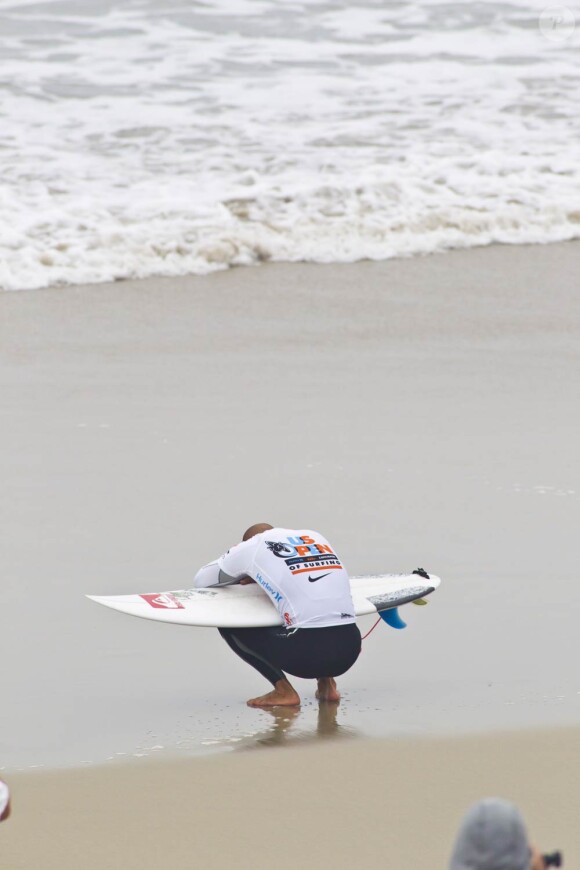 Kelly Slater a encore fait du grand art dimanche 7 août 2011 à Huntington Beach, en Californie, pour remporter l'US Open de surf, plus gros Prime Event de la saison.