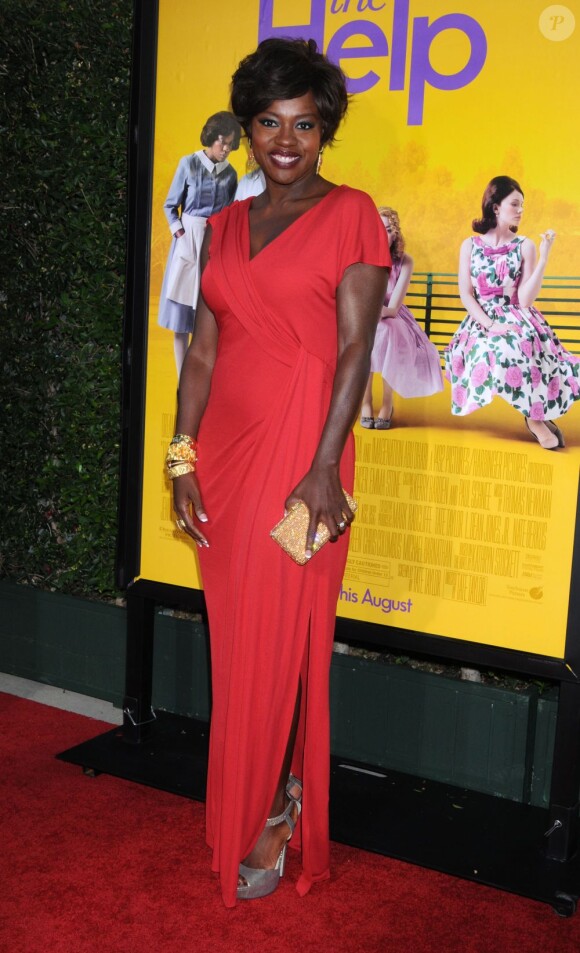 Viola Davis lors de l'avant-première du film La couleur des sentiments à Los Angeles. Le 9 août 2011