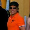 Le rockeur Jon Bon Jovi s'offre des vacances en famille à Fazana, en Croatie, le 9 août 2011.