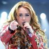 Miley Cyrus, en concert à Buenos Aires, en mai 2011.
