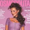Le mannequin britannique Kate Moss à 19 ans, en couv' du Cosmopolitan de mai 1993.