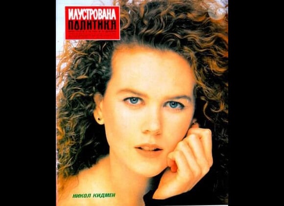 Nicole Kidman en couverture du magazine serbe-monténégrin Ilustrovana Politika du 3 septembre 1991. 
