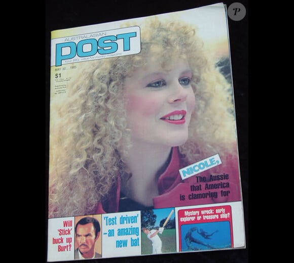 Nicole Kidman en couverture du Australian Post du 30 mai 1985.
