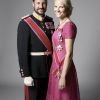 Portrait officiel du 22 janvier 2011 par Solve Sundsbo.
25 août 2001 - 25 août 2011 : 10 ans de mariage pour le prince héritier Haakon de Norvège et la princesse Mette-Marit...