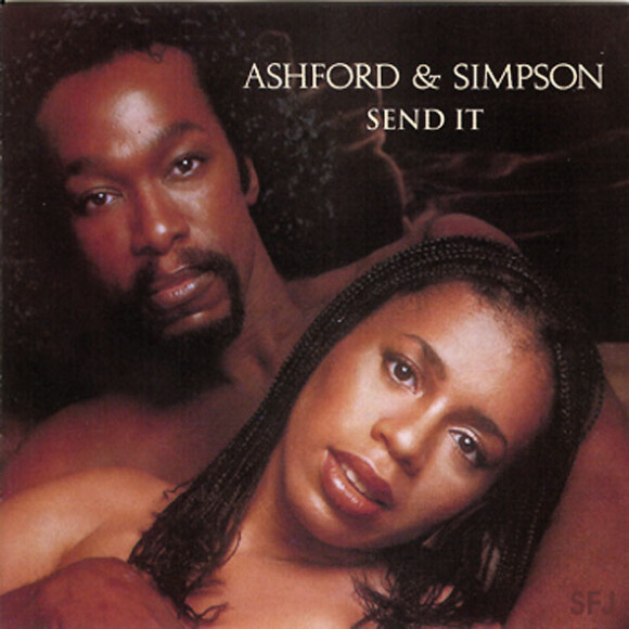 Nick Ashford et sa femme Valerie Simpson en couverture de leur album Send It