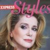 L'icône glamour Catherine Deneuve, en couv' de L'Express Styles. Octobre 2010.