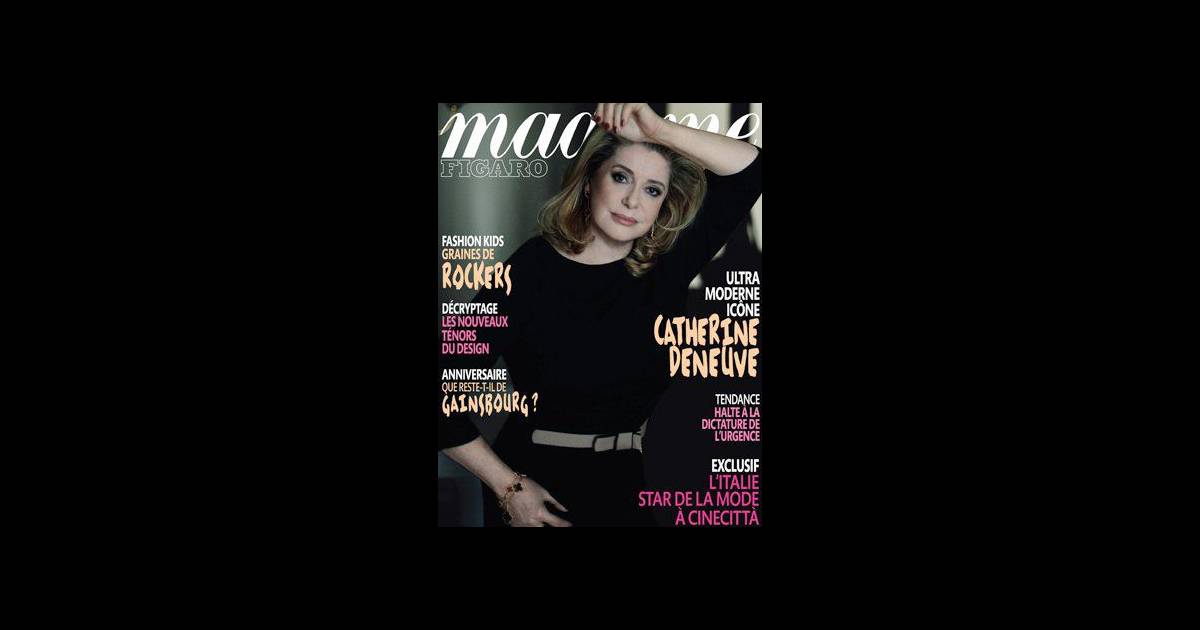 Catherine Deneuve, pour Madame Figaro. 24 février 2011. - Purepeople
