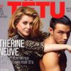 Voici une Catherine Deneuve en charmante compagnie pour la couverture du magazine TÊTU. Novembre 2010.