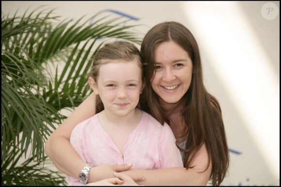 Emmanuelle Boidron et sa fille Leïa en juin 2008.
