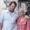 Anna Faris et Chris Pratt à New York, le 26/08/11