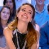Solweig Rediger-Lizlow lors de sa première météo au Grand Journal de Canal  , le 29 août 2011.