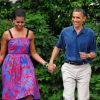 Barack et Michelle Obama, à Washington le 4 juillet 2011.