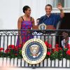 Barack et Michelle Obama, à Washington le 4 juillet 2011.