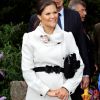La princesse Victoria, enceinte, et le prince Daniel de Suède étaient en visite à Göteborg le 31 août 2011 pour une journée placée sous le signe de la santé pour tous.