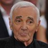 Le grand Charles Aznavourlors de l'enregistrement de Vivement Dimanche avec Charles Aznavour, à Paris, le 31 août 2011