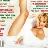 Sharon Stone exhibe ses longues jambes qui en font rêver plus d'un pour Playboy. Décembre 1992.