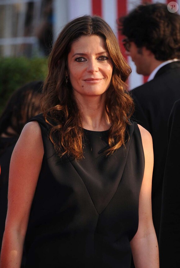 Chiara Mastroianni honorée pour l'ouverture du 37e festival du film américain de Deauville, le 2 septembre 2011.