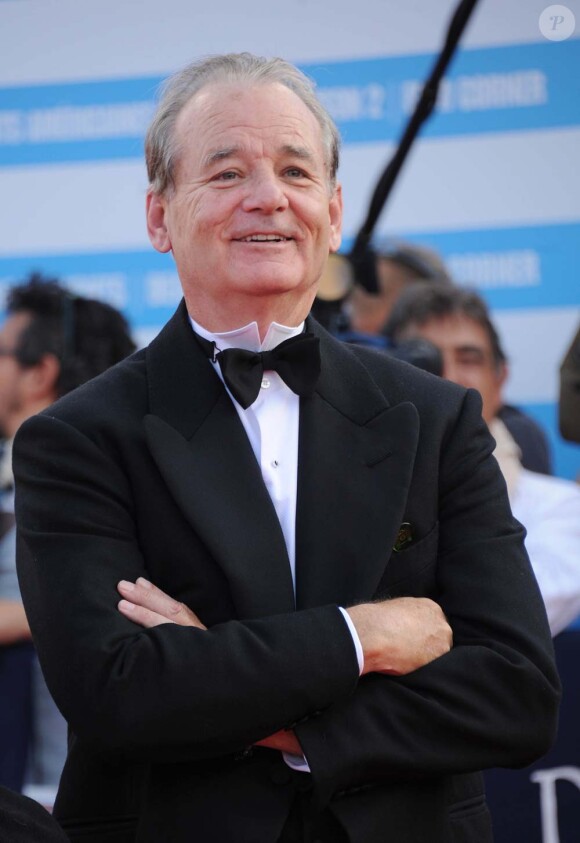 Bill Murray pour l'ouverture du 37e festival du film américain de Deauville, le 2 septembre 2011.