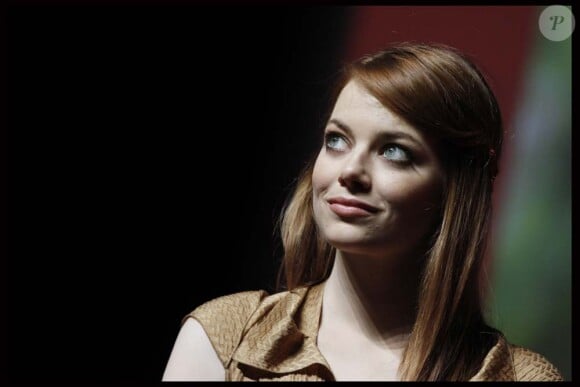 Emma Stone pour l'ouverture du 37e festival du film américain de Deauville, le 2 septembre 2011.