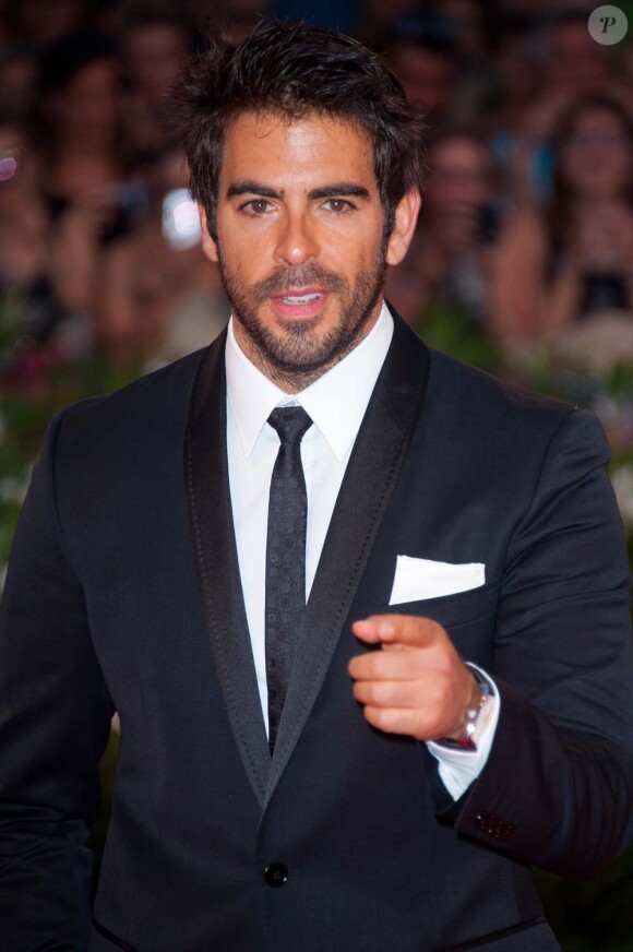 Eli Roth au festival de Venise pour le film Contagion, le 3 septembre 2011.