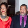 Laurence Fishburne et sa femme Gina au festival de Venise pour le film Contagion, le 3 septembre 2011.