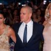 Gwyneth Paltrow, Matt Damon et sa femme Luciana au festival de Venise pour le film Contagion, le 3 septembre 2011.