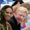 Boris Becker avait réuni toute sa famille pour célébrer les 12 ans de son fils Elias à Miami le 4 septembre 2011 qu'il a eu avec son ex-femme Barbara Fulton, également présente.