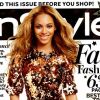 La star planétaire Beyoncé Knowles, vêtue d'une robe étoilée Dolce & Gabbana, réalise la couverture de InStyle pour le mois de septembre 2011.