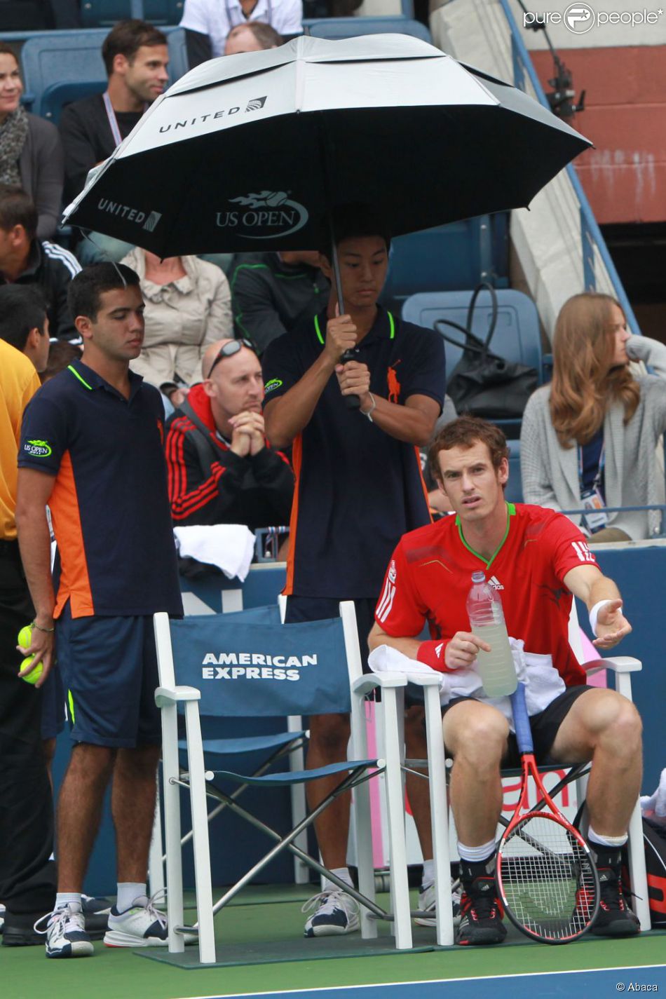 Andy Murray, très énervé, a vu son match face à l ...