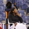 Serena Williams a longtemps patienté sur le court avant de voir son quart de finale de l'US Open face à Anastasia Pavlyuchenkova annulé le 7 septembre 2011