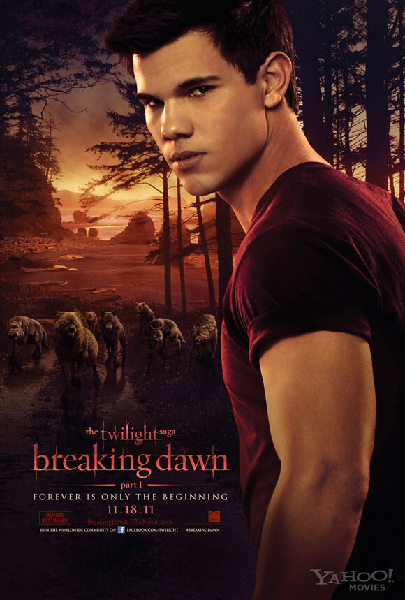 Affiche du film Twilight 4 avec Taylor Lautner