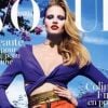 Lara Stone en couverture de Vogue