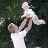 Eric Dane a passé un bon moment au parc avec sa fille Billie à Beverly Hills le 13 septembre 2011