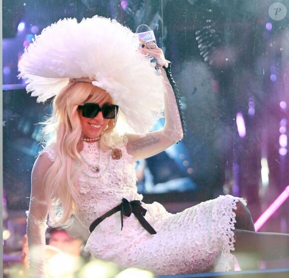 Lady Gaga à New York, en août 2011.